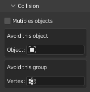 Blender Scatter PRO - Collision Panel